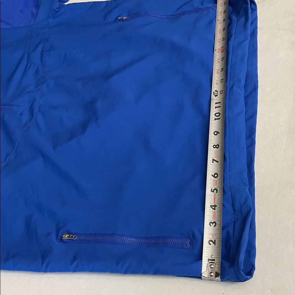 Men’s EUC NIKEGOLF Royal Blue Quarter-Zip Zippered Pullover Sz L Swoosh - Picture 9 of 10
